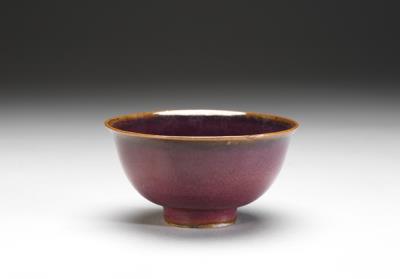 图片[3]-Bowl with purple red glaze, Jun ware, Ming dynasty (1368-1644)-China Archive